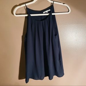 Navy Blouse Tank